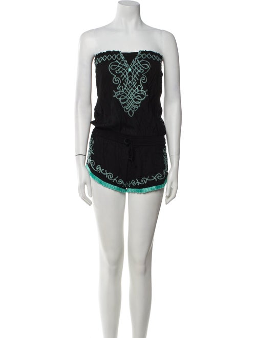 Poupette St Barth Strapless Romper