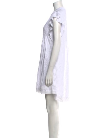 Poupette St Barth V-Neck Mini Dress