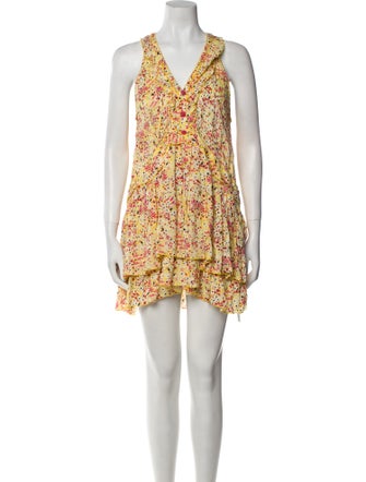 Poupette St Barth Printed Mini Dress