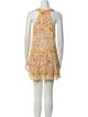 Poupette St Barth Printed Mini Dress