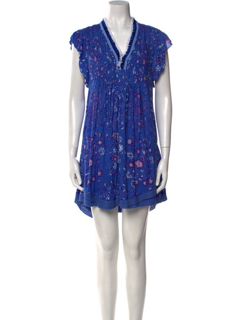 Poupette St Barth Printed Mini Dress