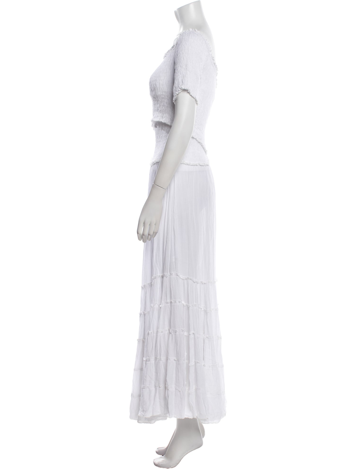 Poupette St Barth Asymmetrical Long Dress w/ Tags