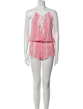 Poupette St Barth Printed Mini Dress