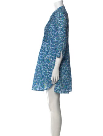 Poupette St Barth Floral Print Mini Dress