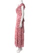Poupette St Barth Floral Print Long Dress