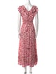 Poupette St Barth Floral Print Long Dress