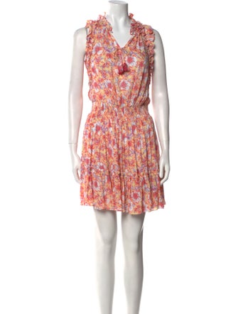 Poupette St Barth Floral Print Mini Dress