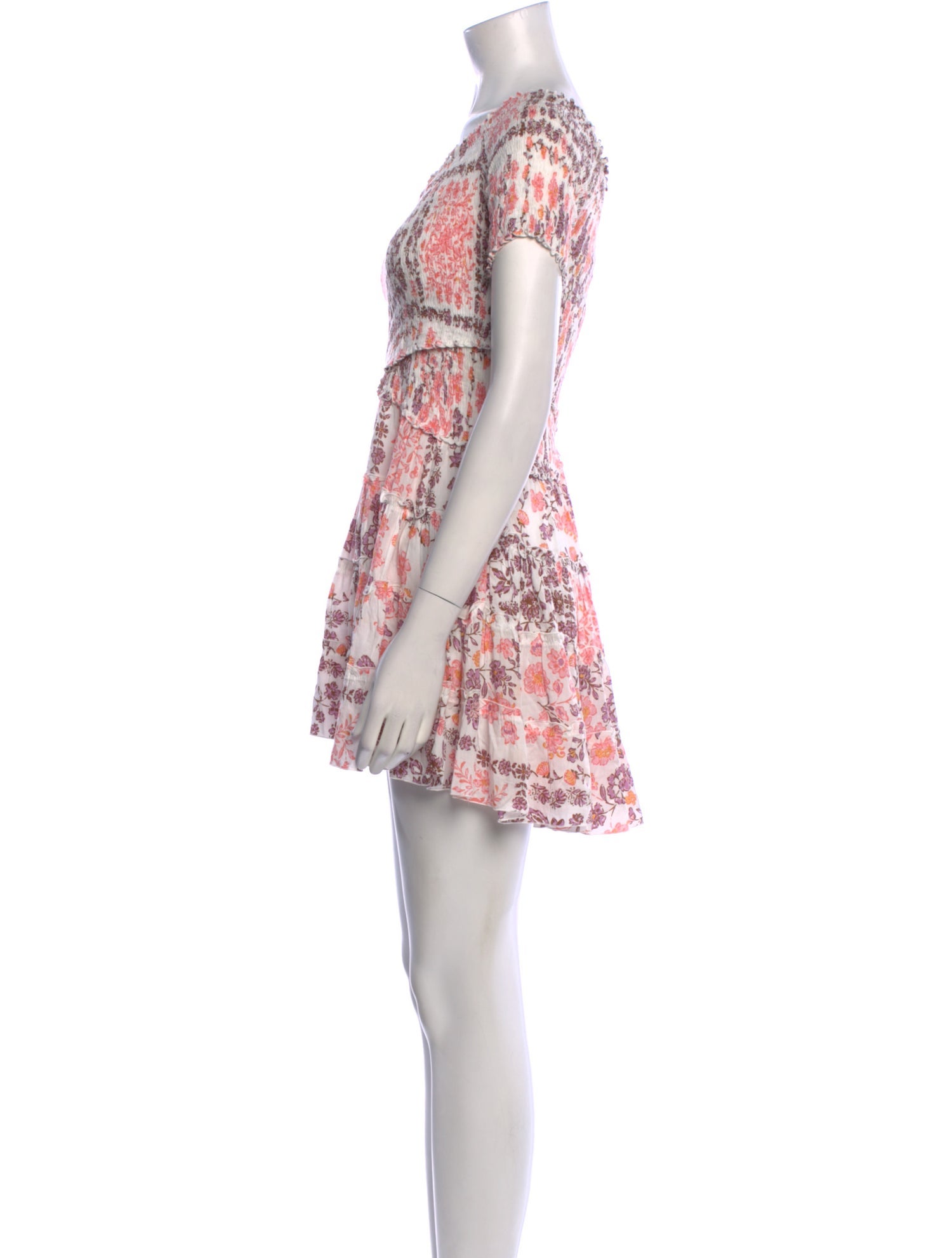 Poupette St Barth Printed Mini Dress