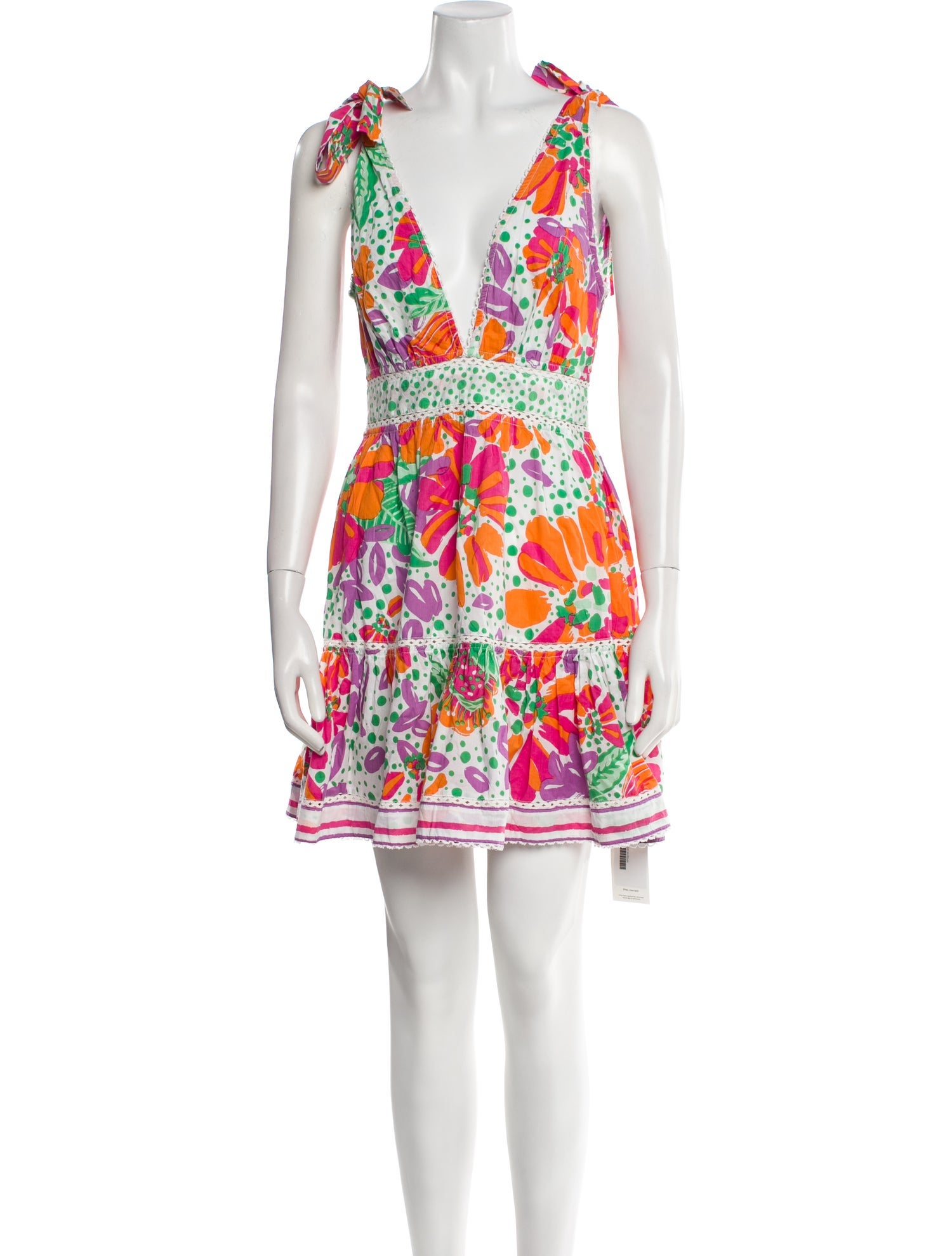 Poupette St Barth Floral Print Mini Dress