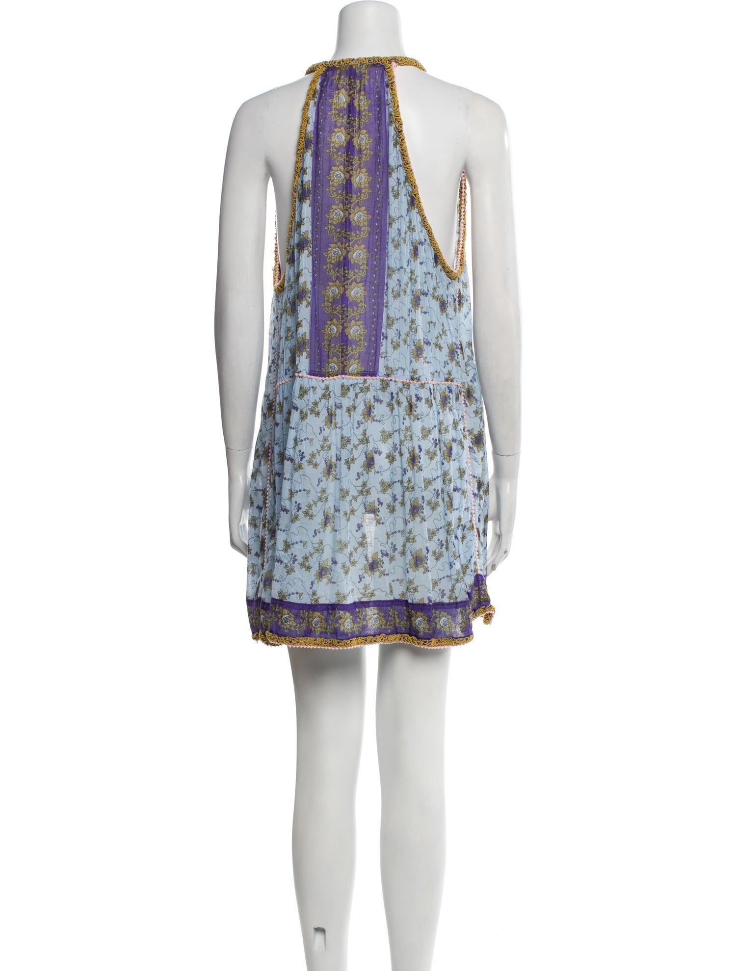 Poupette St Barth Printed Mini Dress