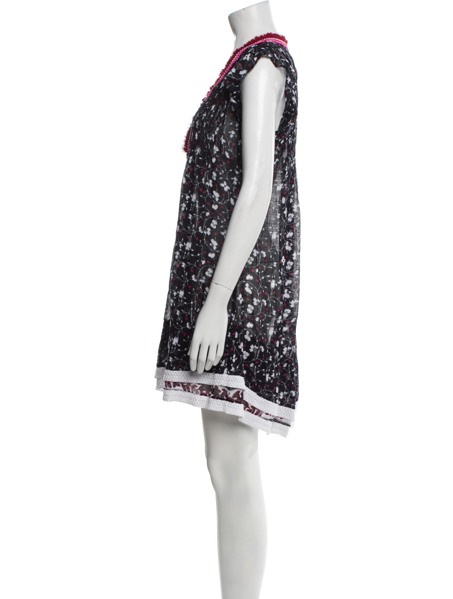 Poupette St Barth Printed Mini Dress