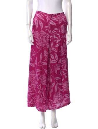 Poupette St Barth Printed Wide Leg Pants