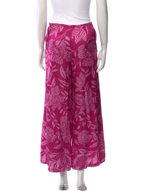 Poupette St Barth Printed Wide Leg Pants