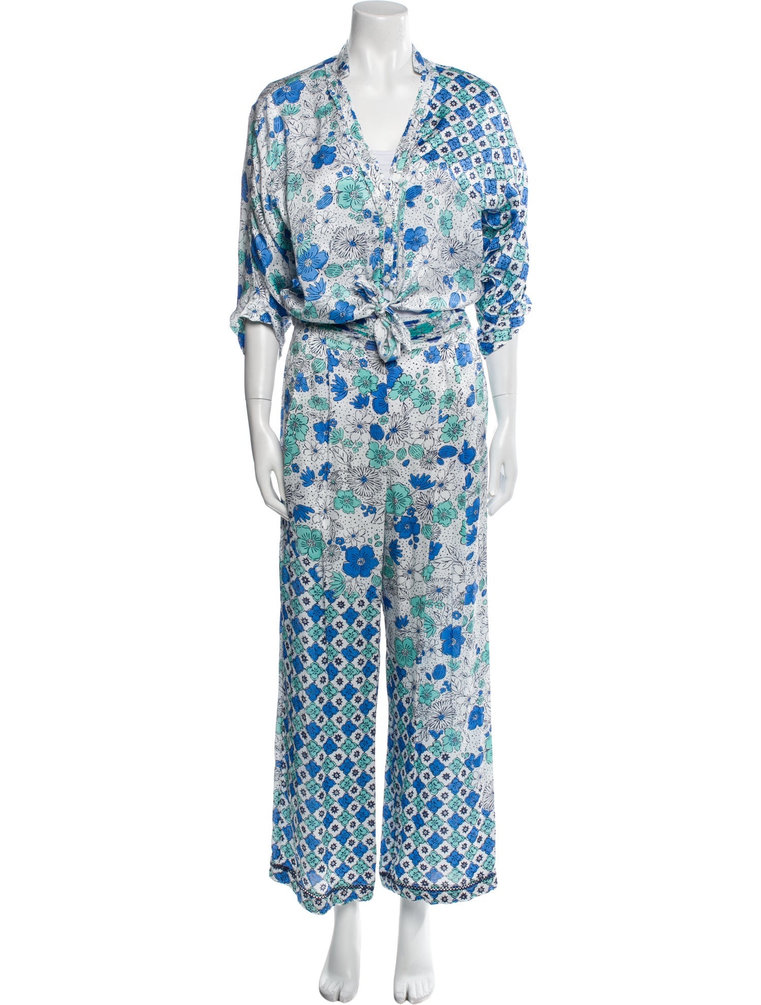 Poupette St Barth Printed Pant Set