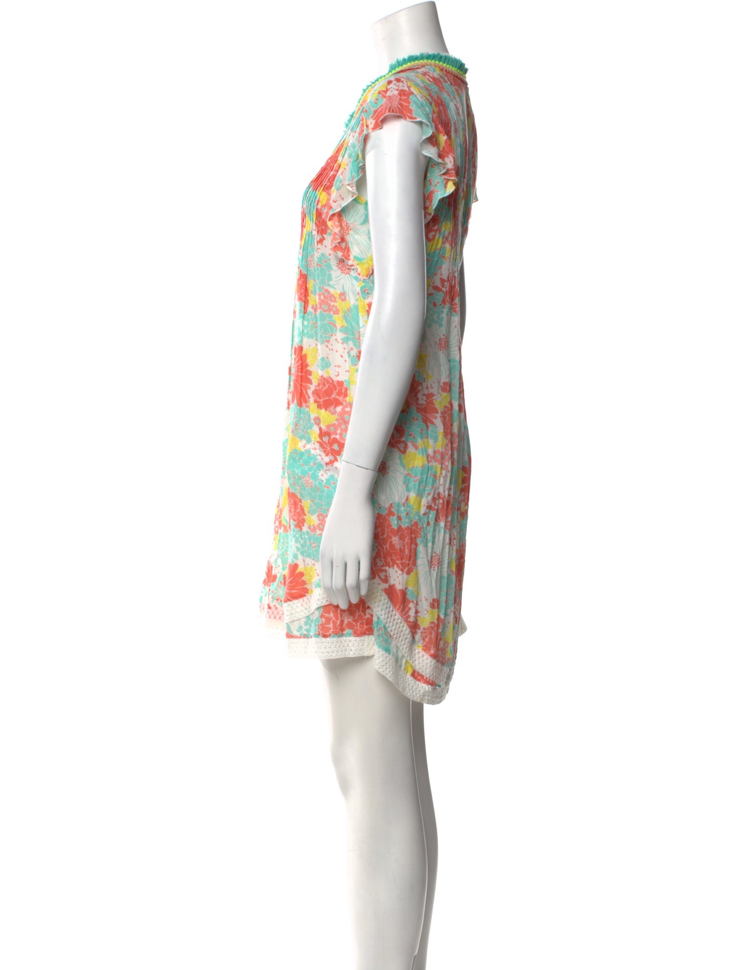 Poupette St Barth Printed Mini Dress