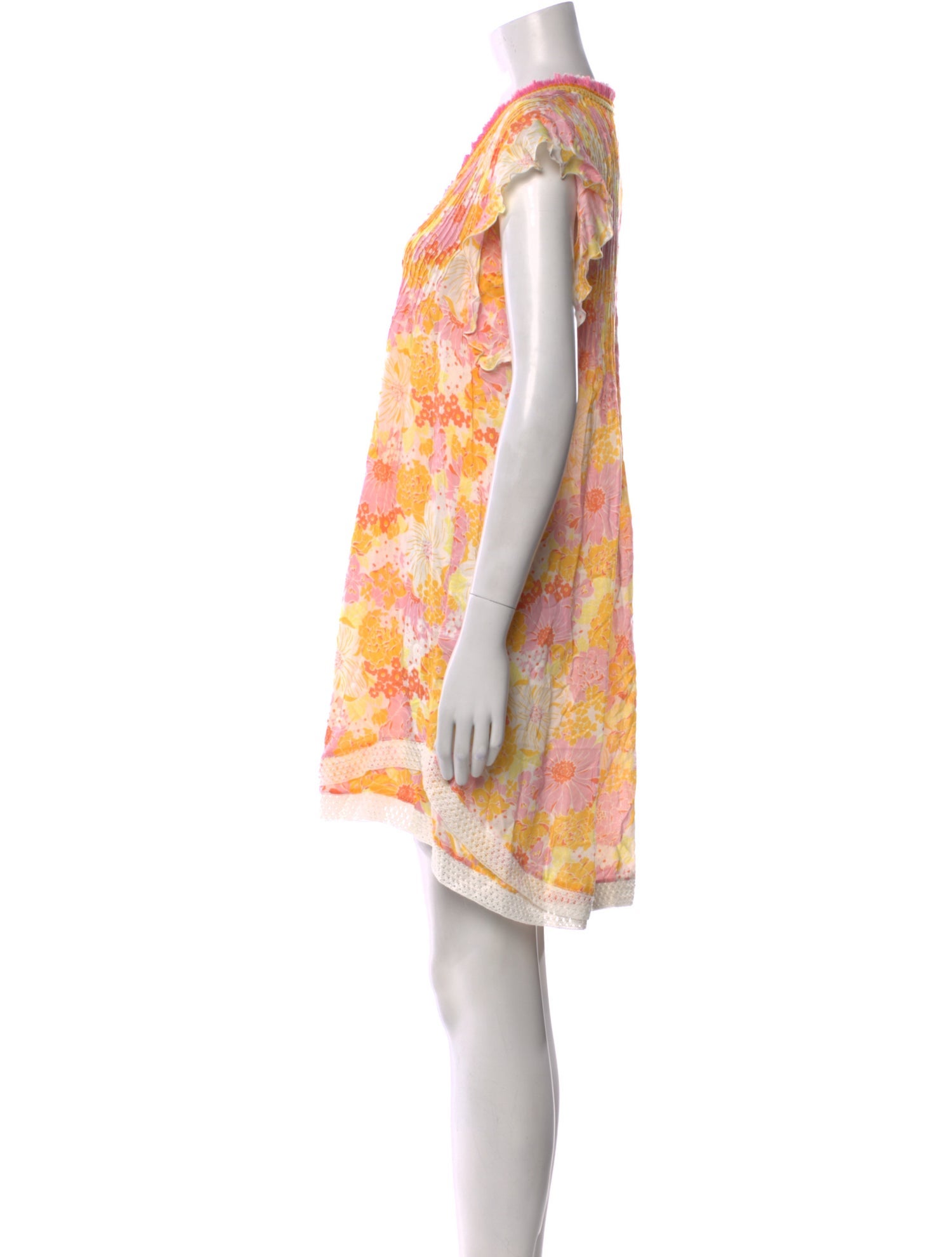 Poupette St Barth Printed Mini Dress