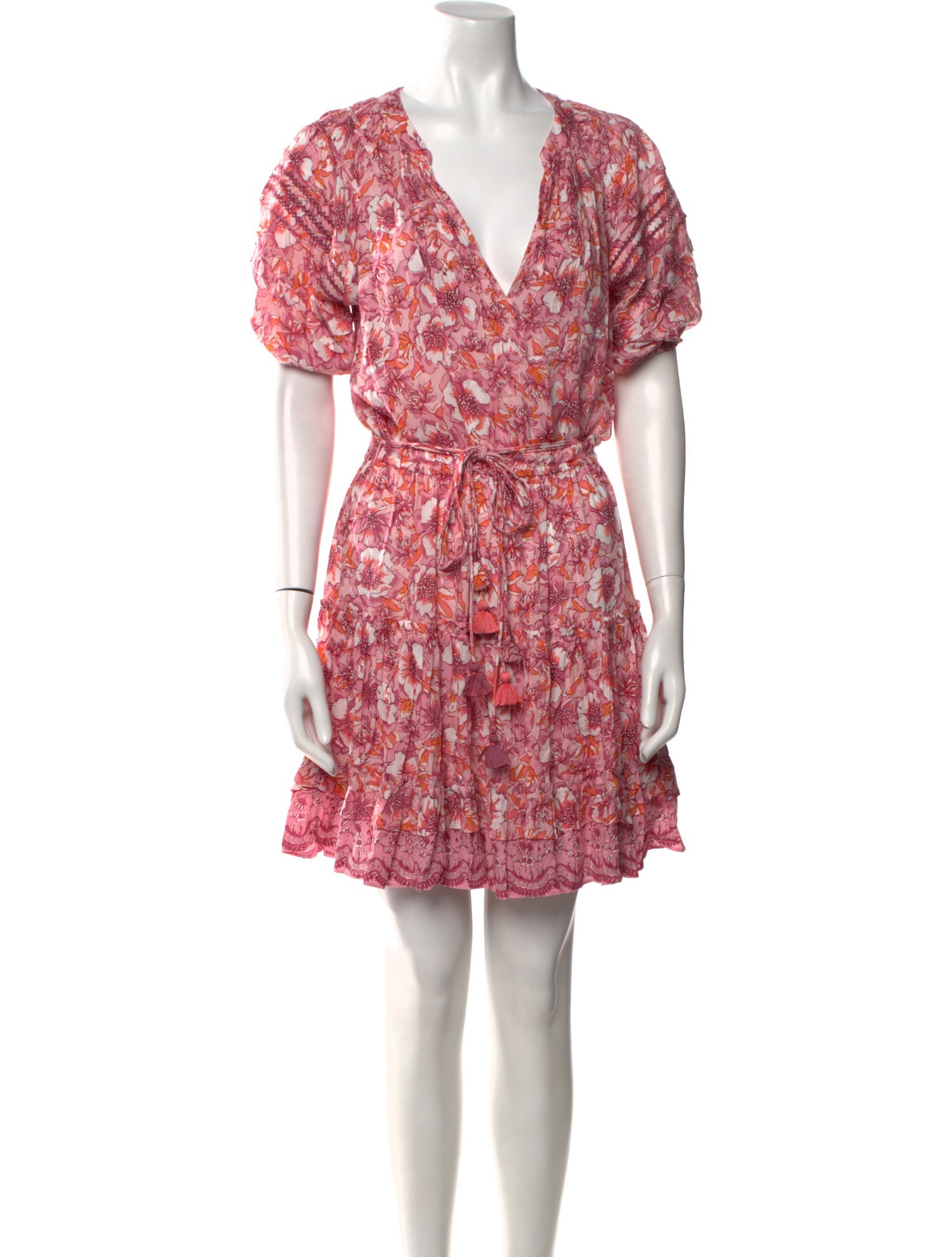 Poupette St Barth Floral Print Mini Dress