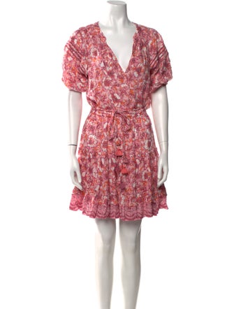Poupette St Barth Floral Print Mini Dress