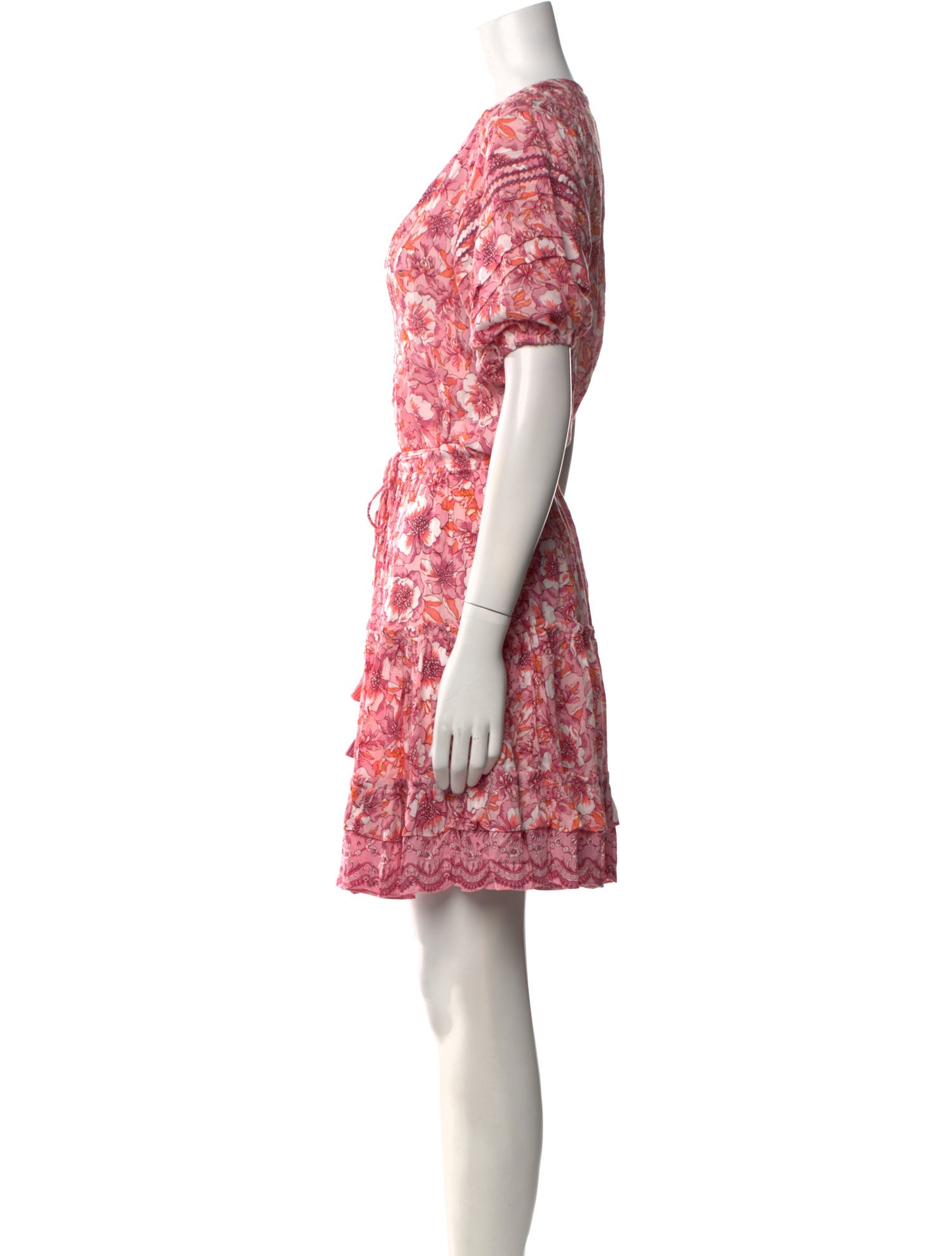 Poupette St Barth Floral Print Mini Dress