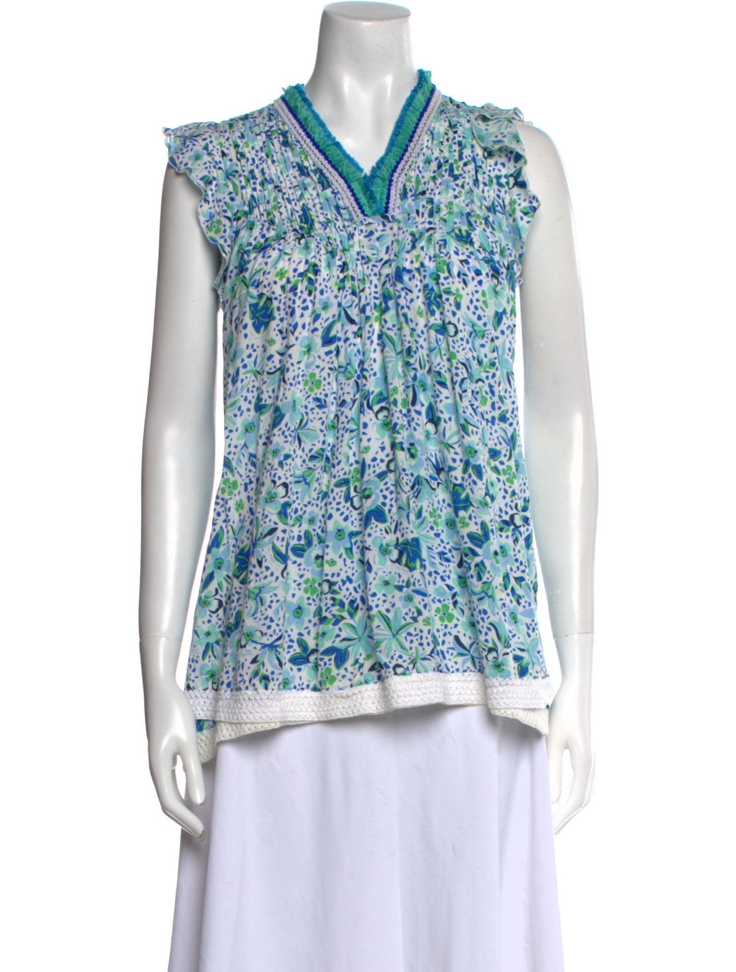 Poupette St Barth Floral Print Mini Dress