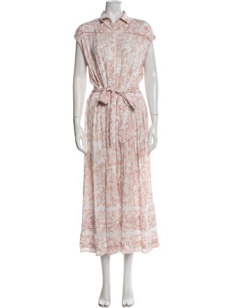 Poupette St Barth Floral Print Long Dress