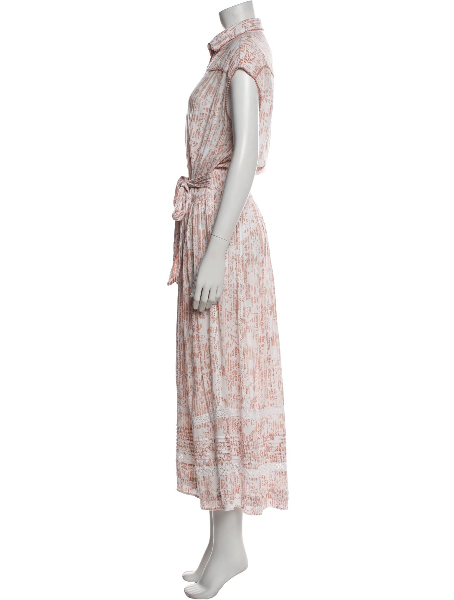 Poupette St Barth Floral Print Long Dress