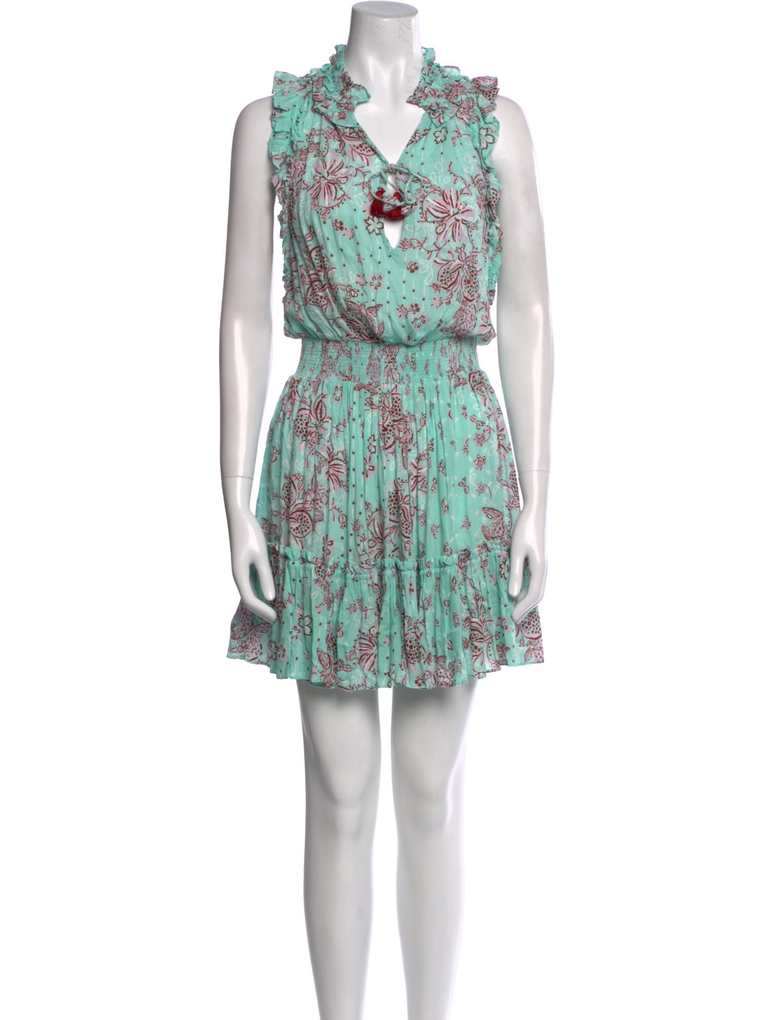 Poupette St Barth Printed Mini Dress