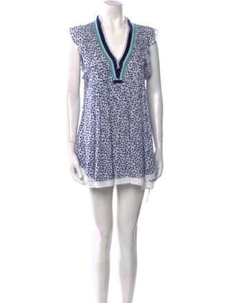 Poupette St Barth Printed Mini Dress