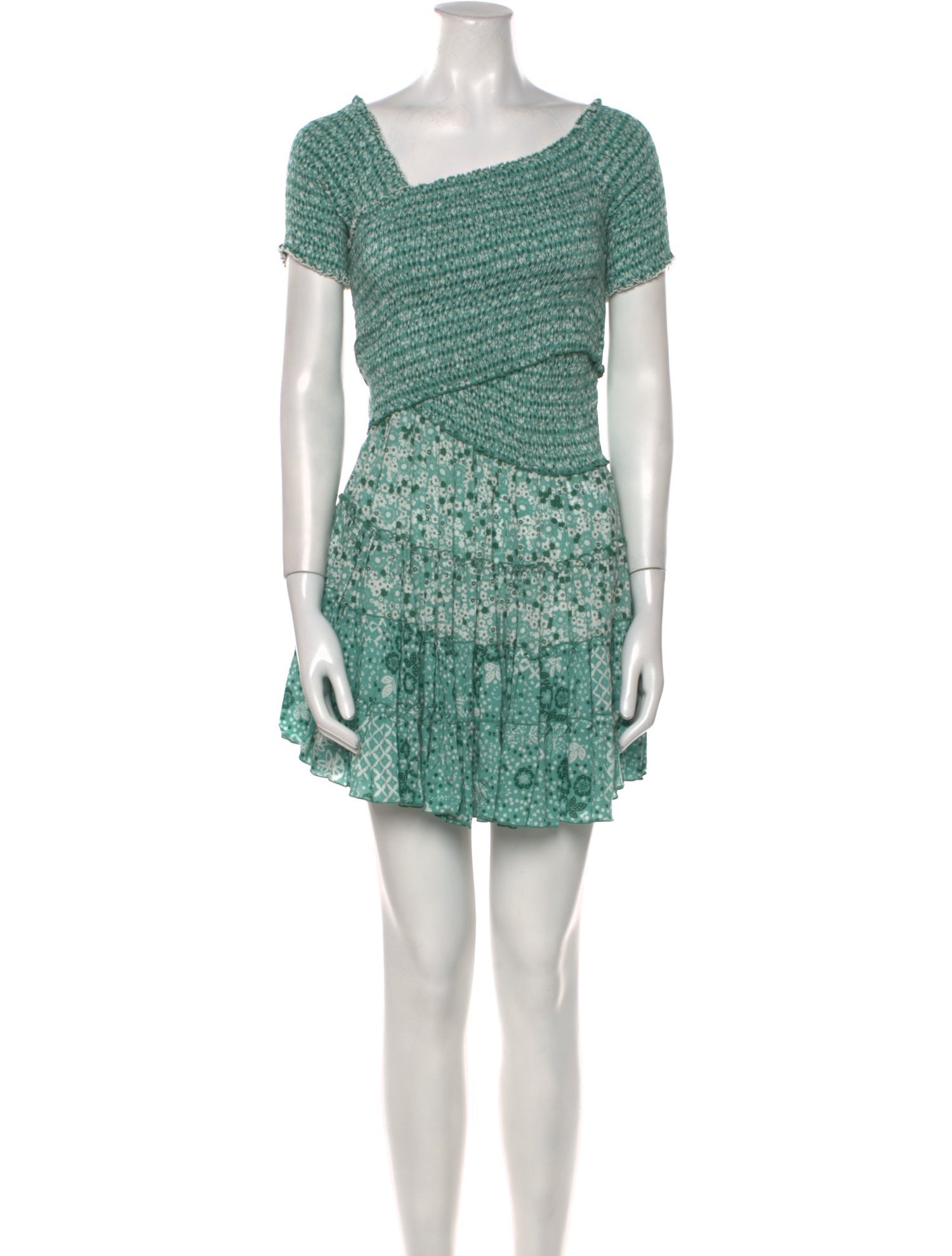 Poupette St Barth Printed Mini Dress