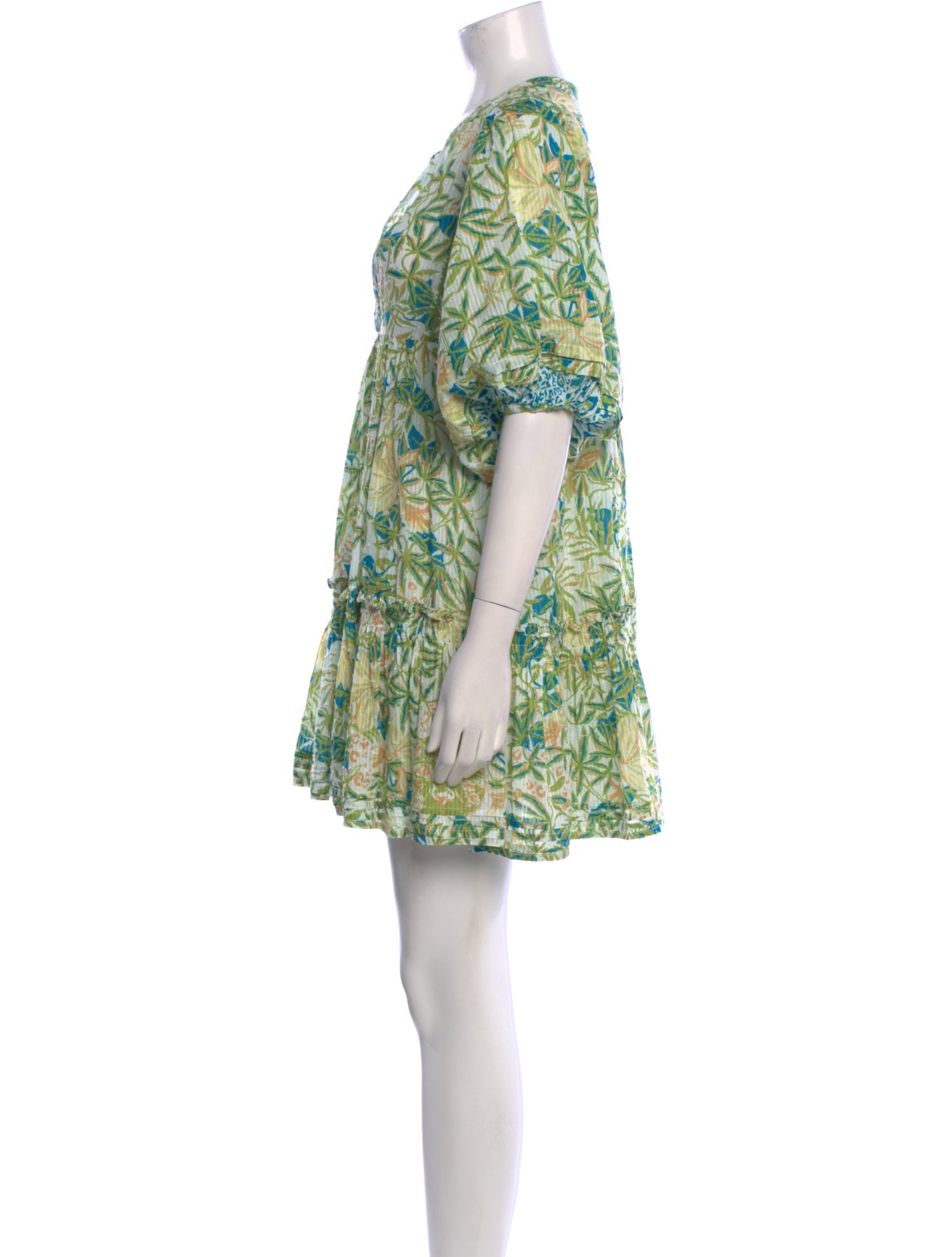 Poupette St Barth Floral Print Mini Dress