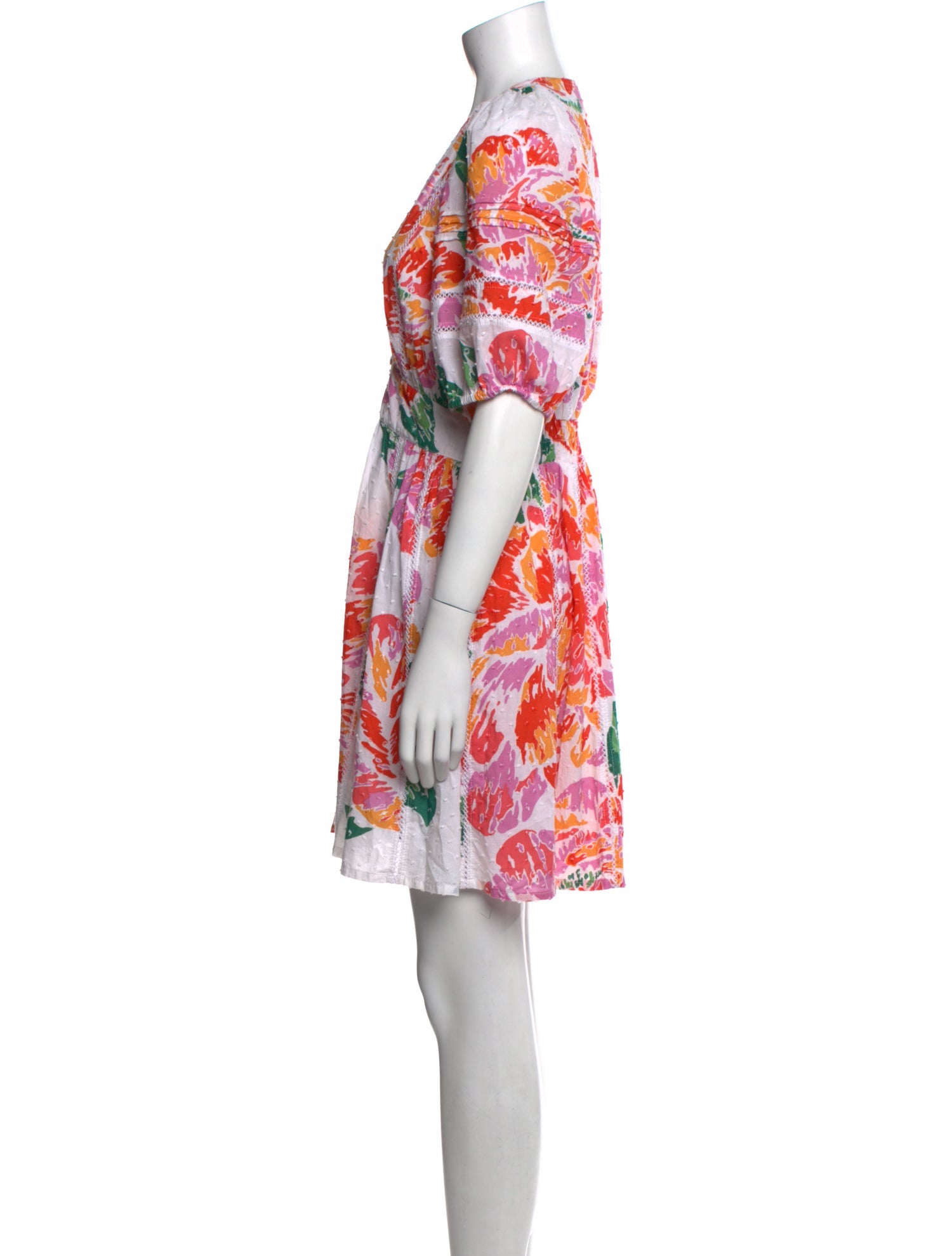 Poupette St Barth Floral Print Mini Dress