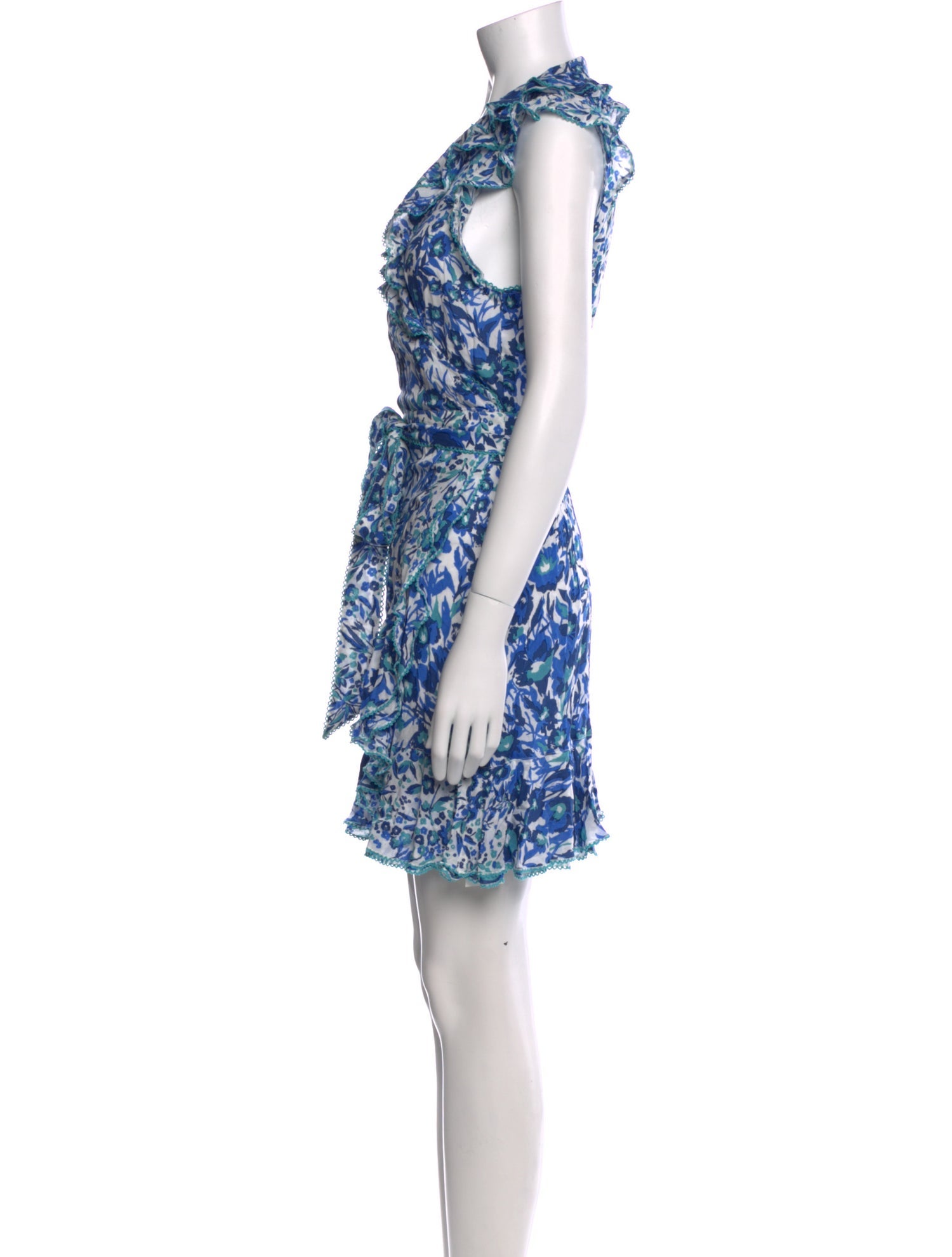 Poupette St Barth Floral Print Mini Dress