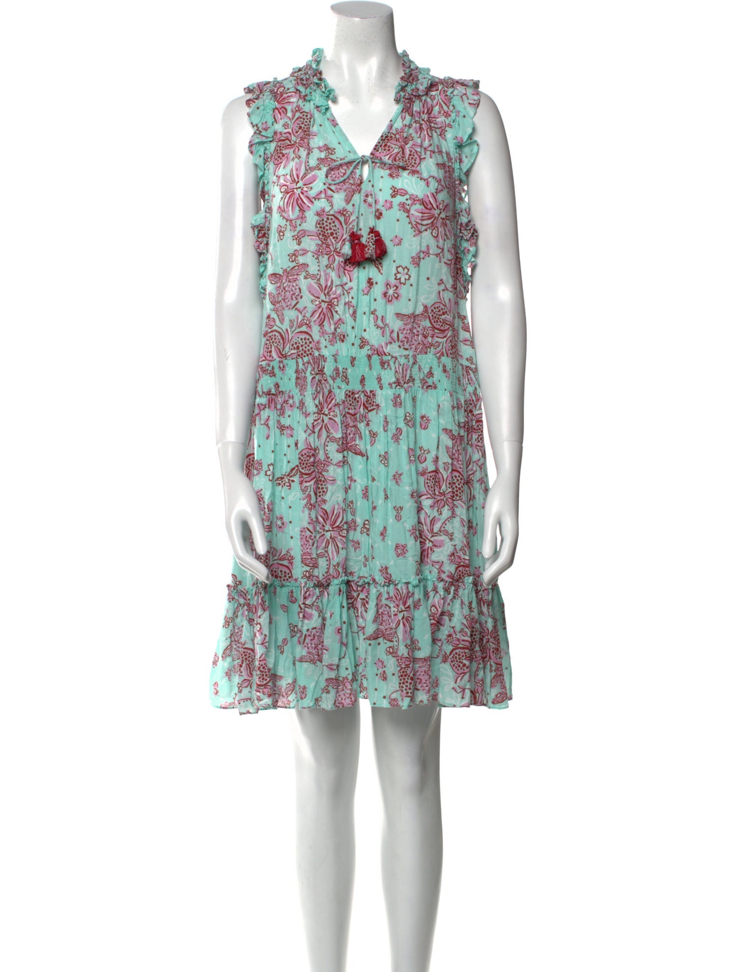 Poupette St Barth Printed Mini Dress