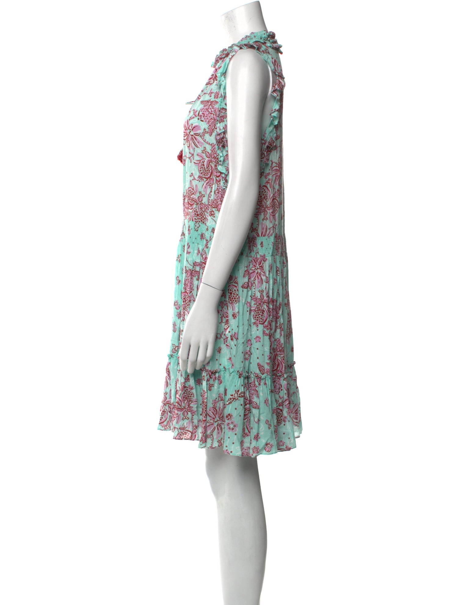 Poupette St Barth Printed Mini Dress