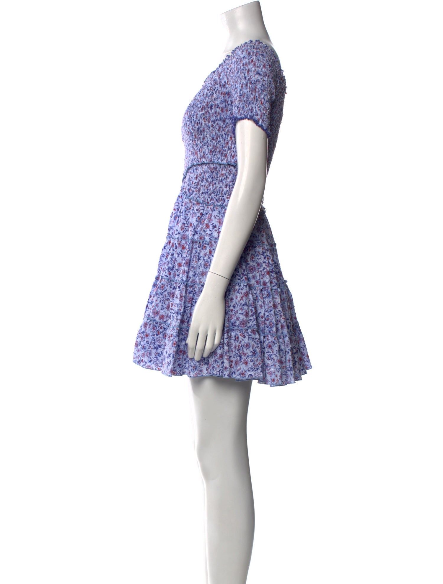 Poupette St Barth Floral Print Mini Dress