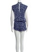 Poupette St Barth Printed V-Neck Romper
