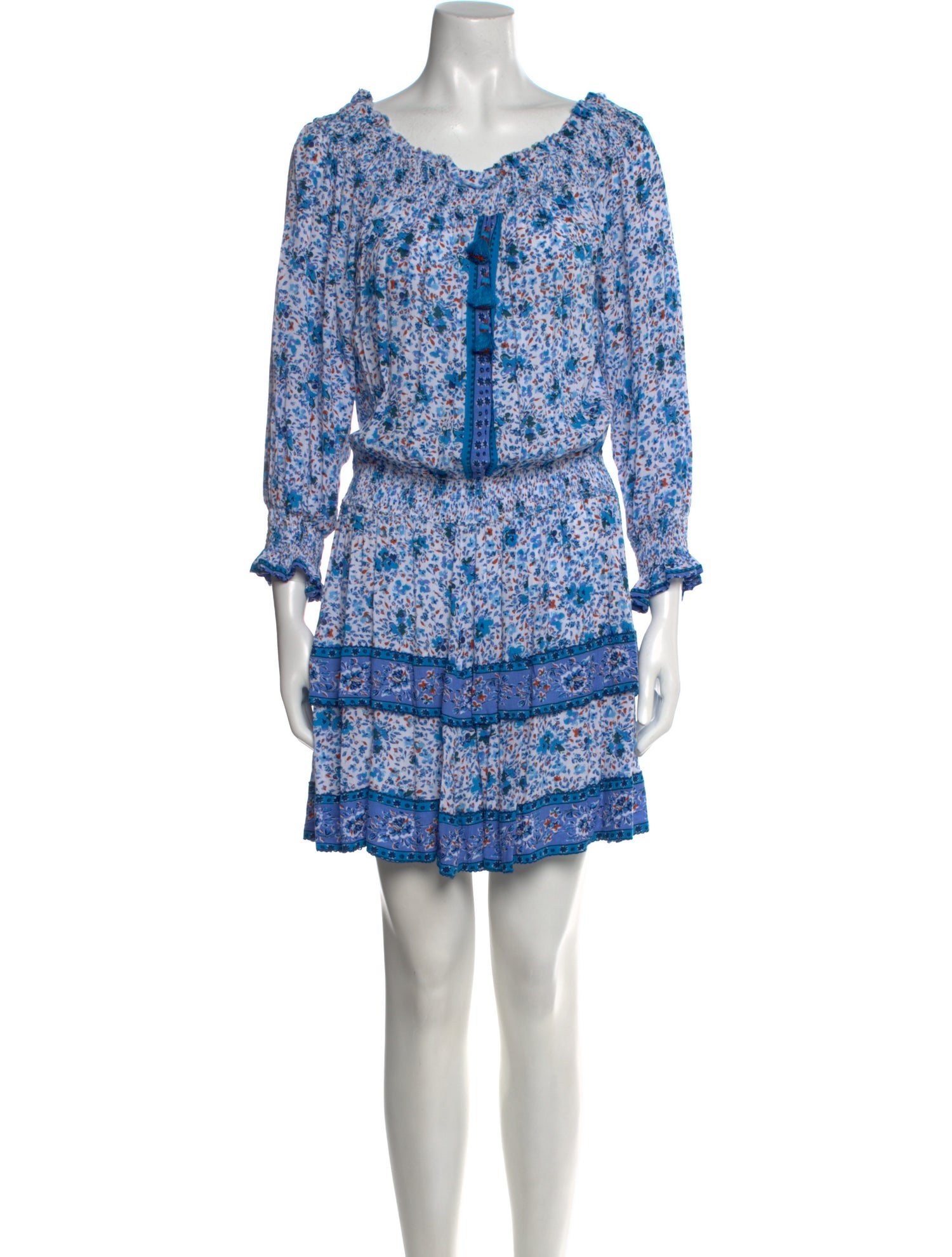 Poupette St Barth Floral Print Mini Dress