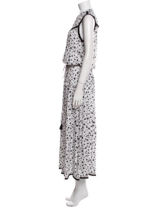 Poupette St Barth Floral Print Long Dress
