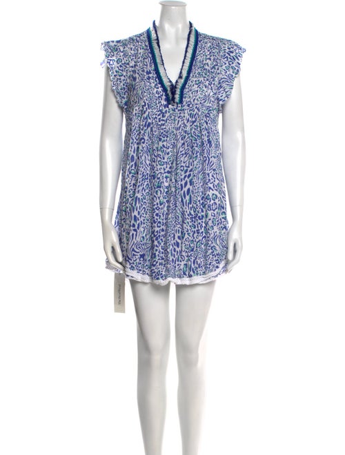 Poupette St Barth Printed Mini Dress