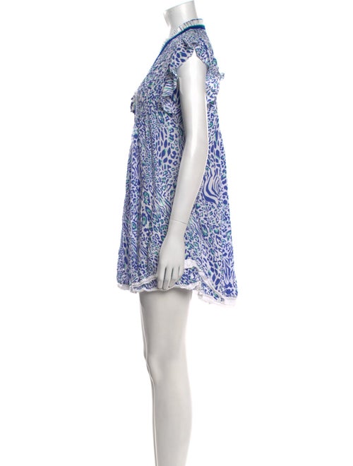 Poupette St Barth Printed Mini Dress