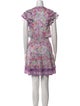 Poupette St Barth Printed Mini Dress