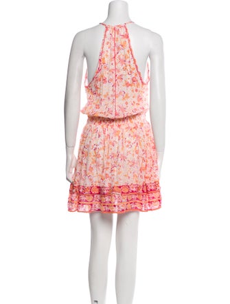 Poupette St Barth Floral Print Mini Dress