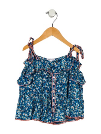 Poupette St Barth Girls' Printed Top