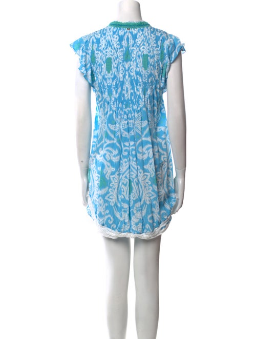 Poupette St Barth Printed Mini Dress