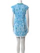 Poupette St Barth Printed Mini Dress