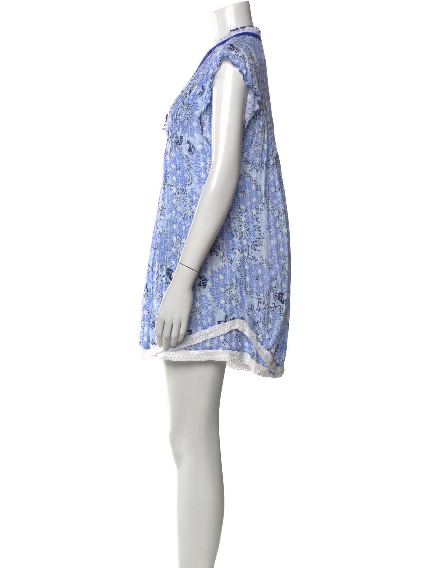 Poupette St Barth Floral Print Mini Dress