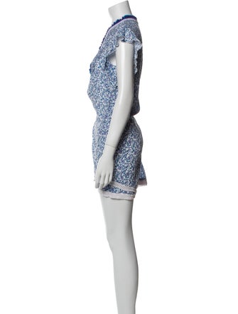 Poupette St Barth Printed Mini Dress