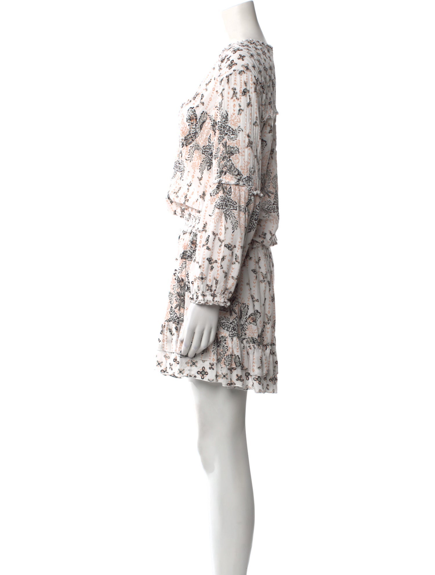 Poupette St Barth Printed Mini Dress