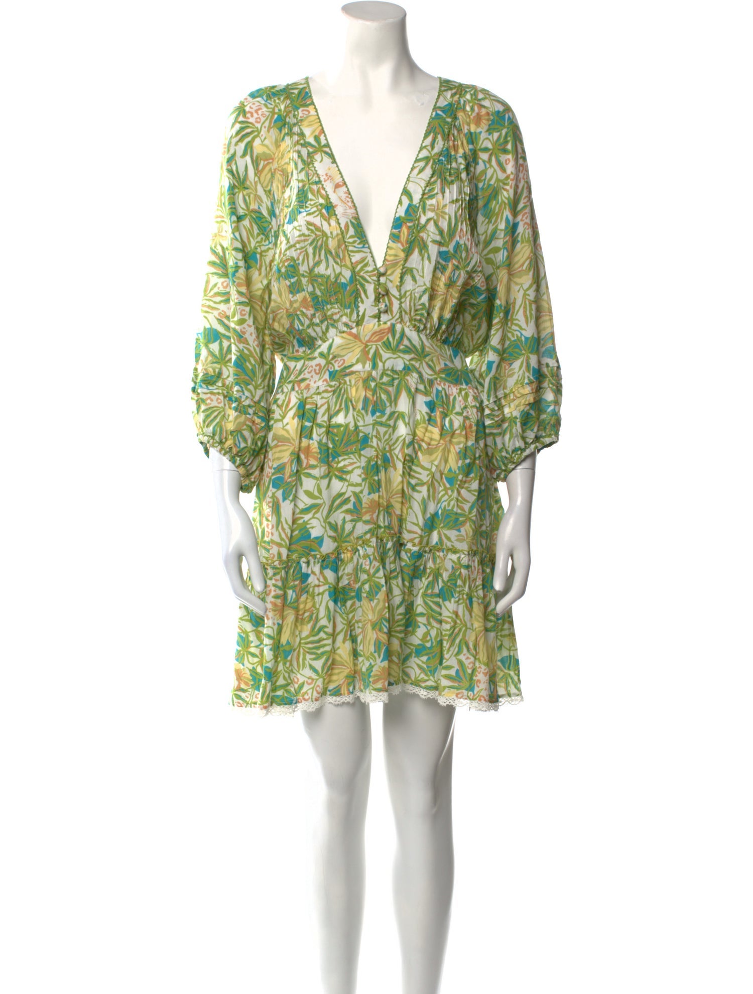 Poupette St Barth Printed Mini Dress