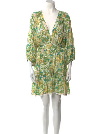 Poupette St Barth Printed Mini Dress